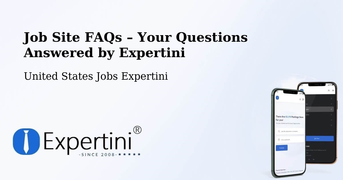 Job Site FAQs – Frequently Asked Questions – Marks - Marks, United States Jobs Expertini