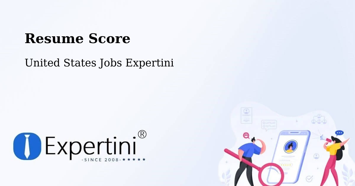 Resume Score & Job Description Match Tool – Marks - United States Jobs Expertini