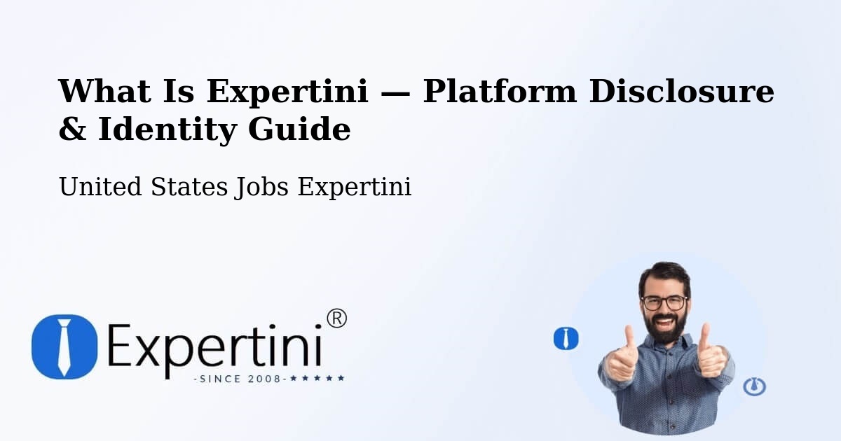 What Is Expertini — Platform Disclosure & Identity Guide – Marks